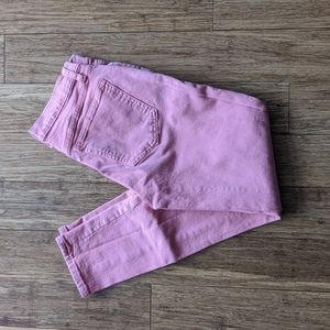 Pink Gap 27R True Skinny Denim
